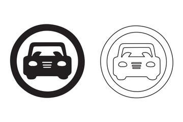 Traffic road signs icon vector vector illustration

