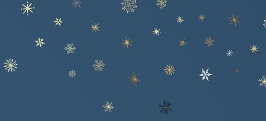 XMAS Stars - stars. Confetti celebration, Falling colourful abstract decoration for party, birthday celebrate,