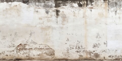 White Grungy Wall Textured Background