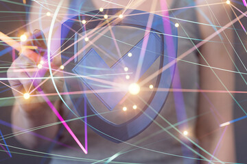 Information technology protected with firewall, secure access and encryption against cyber