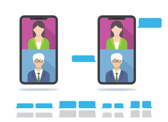 Group conference video - High resolution image.