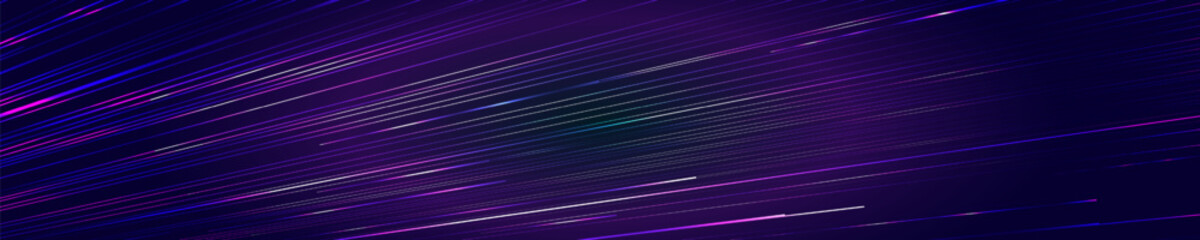 Abstract Neon Diagonal Lines on Dark Background vector 10 eps
