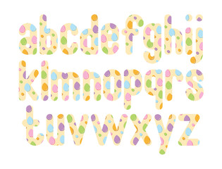 Versatile Collection of Colorful Rabbit Alphabet Letters for Various Uses