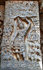 Hoysaleswara temple, Halebidu , Karnataka, India