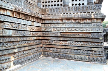 Hoysaleswara temple, Halebidu , Karnataka, India