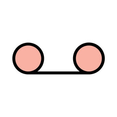 Audio Audio Kasete Filled Outline Icon