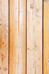 Close up of wooden planks ideal for texture and pattern.