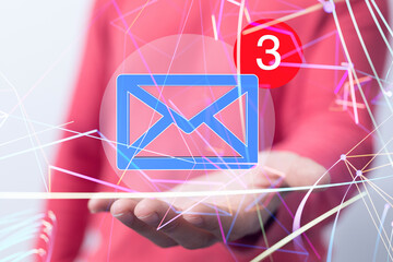 mail communication support contact concept service