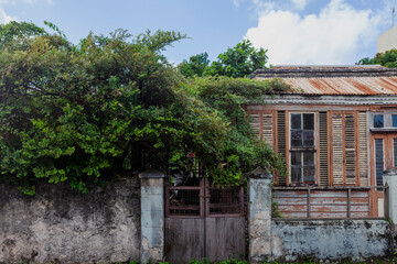 Old house in Bridgetwon, Barbados