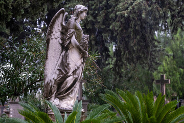 Soller cemetery, Mallorca, Balearic Islands, Spain