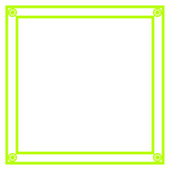 Graphic color border, frame, shape - 732004666