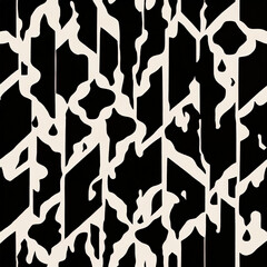 Geometric ornaments, monochrome pattern, ethnic design.