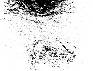 Rustic grunge texture with grain and stains. Abstract noise background. PNG graphic illustration with transparent background.