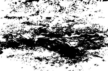 Rustic grunge texture with grain and stains. Abstract noise background. PNG graphic illustration with transparent background.