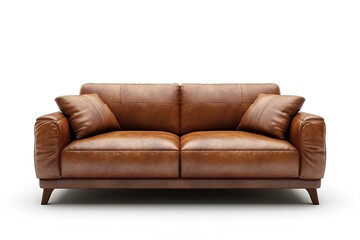 modern sofa isolated.