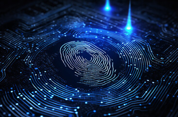 Future technology and cybernetics password control through fingerprints in an immersive technology