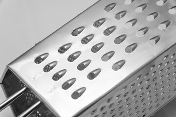 Cheese grater close-up