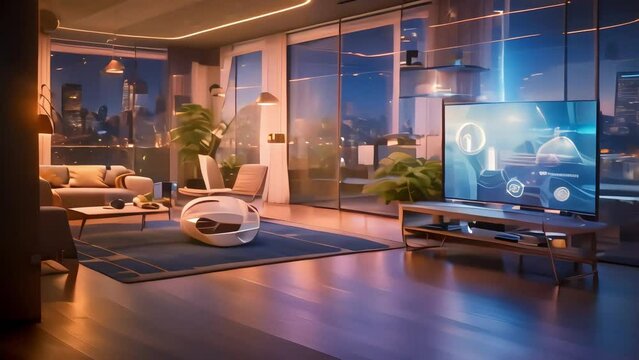 apartments using modern smart home technology.  Generative AI