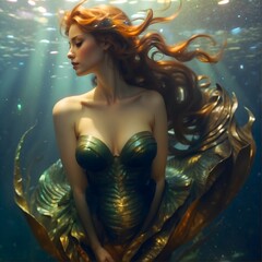 Obraz na płótnie Canvas Mermaid 