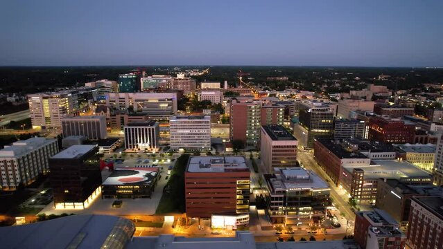 Downtown Grand Rapids is second largest metropolitan area in entire Michigan state.