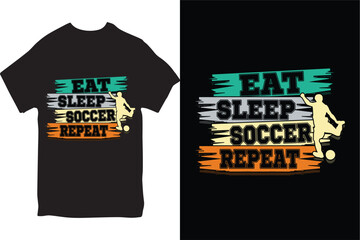 soccer Typography t-shirt design, Soccer Vector t-shirt design, Vintage sports soccer t-shirt design.