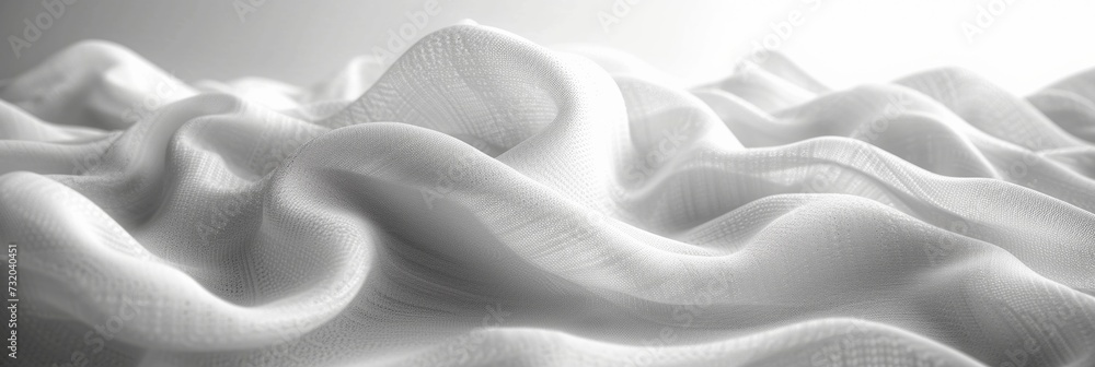 Poster tender and textured fabric with a gentle wave, creating a soft and cozy backdrop.