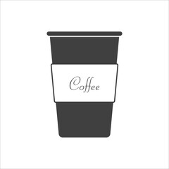 Coffee cup icon. Vector. Esp