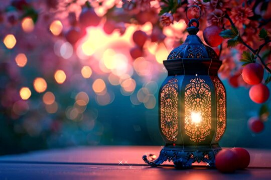 Islamic ramadan loop background