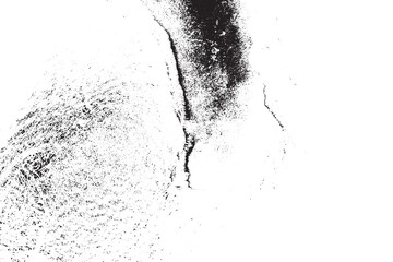 Abstract wall texture black color texture on white background.