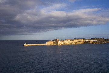 Ricasoli East Breakwater in Kalkara, Malta