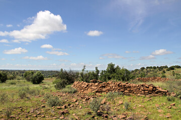 Willem Pretorius Reserve is the preserved ruins and artefacts of an old Leghoya (Ghoya) settlement. The Leghoya people of Southern Africa disappeared around the end of the 18th century after being con
