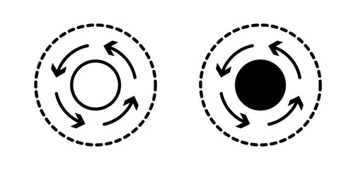 Consistency outline icon collection or set. Consistency Thin vector line art