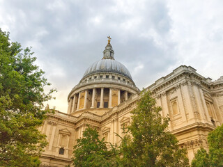 Fototapeta na wymiar St. Paul‘s Cathedral in London, UK