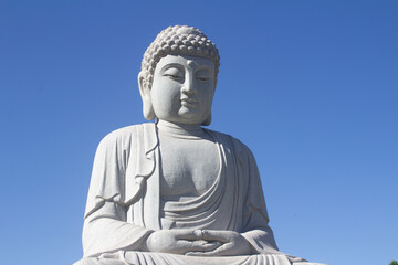 Fototapeta premium Statue in the buddhist temple Chen Tien or 