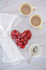 Rasberry heart