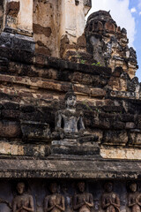 The Sukhothai Historic Site and Museum on Bright Sunny Day