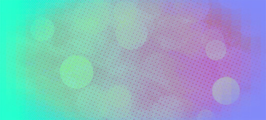 Blue bokeh widescreen background for banner, poster, event, celebrations and various design works