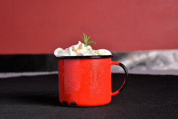 Mule vodka buck or, Kyiv Mule, cocktail made with vodka, spicy ginger beer, and lime juice. Traditionally, the drink is served in a copper mug, which can be decorated with a slice of lemon on the rim.