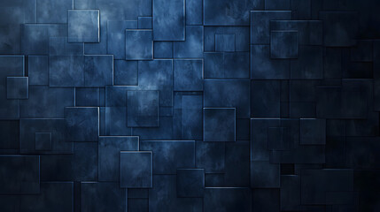 dark blue, digital art, geometric, pixel art, abstract design, minimalist, retro, pattern, modern, futuristic, square, grid, computer graphics, technology, vibrant, colorful, digital illustration, tex
