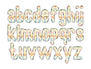 Versatile Collection of Bunny Hop Alphabet Letters for Various Uses