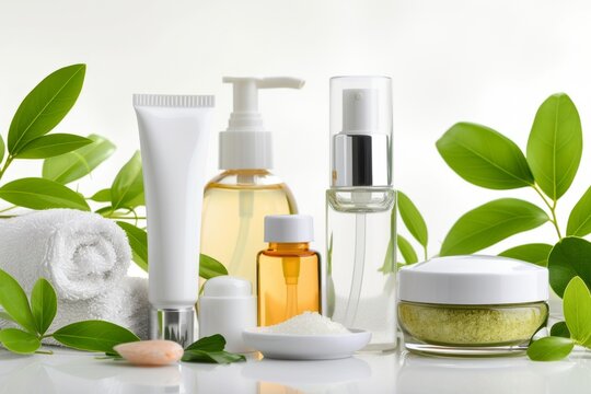 Skincare oxygen infusion cream, antiaging wellness treatment tea tree oil. Body care viral exanthem. Treatment cucumis sativus extract powder jar mockup. cheek lifting package soap foam pot