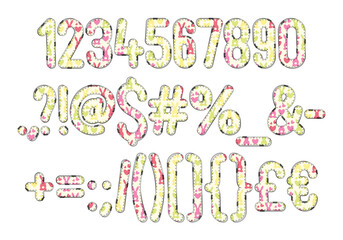 Versatile Collection of Bunny Bliss Numbers and Punctuation for Various Uses