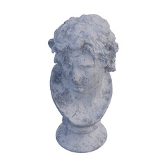 Fototapeta premium Sea Centaur Bust statue, 3d renders, isolated, perfect for your design