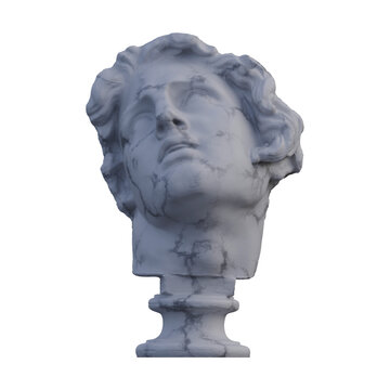 recommend clip art: Alexander  statue, 3d renders, isolated, perfect for your design