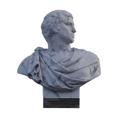 Brutus  statue, 3d renders, isolated, perfect for your design