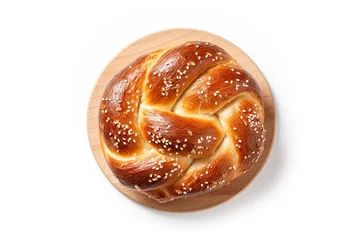 Photo sur Plexiglas Pain pretzel bread closeup