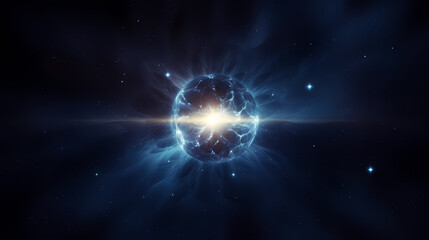 Obraz premium Space background, cosmic science, astronomy background