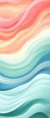 Soft pastel vertical background with ripple pattern bring to mind relaxation, calm and sweetness, perfect for presentations, social media, wallpaper, print and craft, greeting card and gift wrapping.