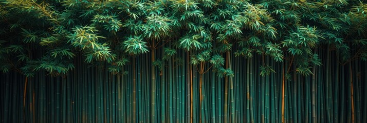 Lush Bamboo Grove