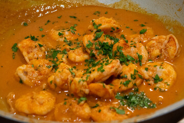 Sugo di gamberi